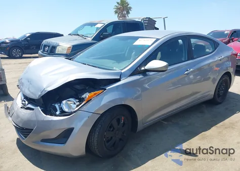 2016 Hyundai Elantra Se из США, поврежденный, VIN 5NPDH4AE2GH750105